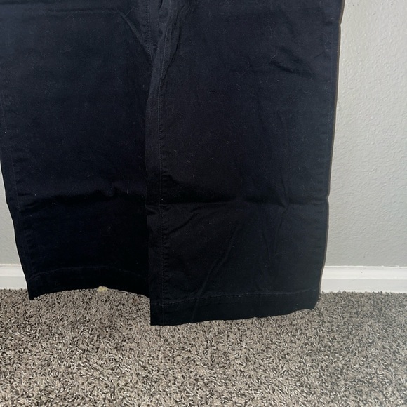 Lands' End Black Flare & Wide Leg Jeans - Picture 6 of 8